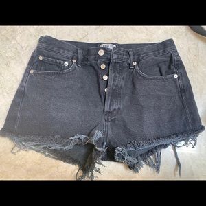 AGOLDE Parker Shorts Size 27 in Tidal